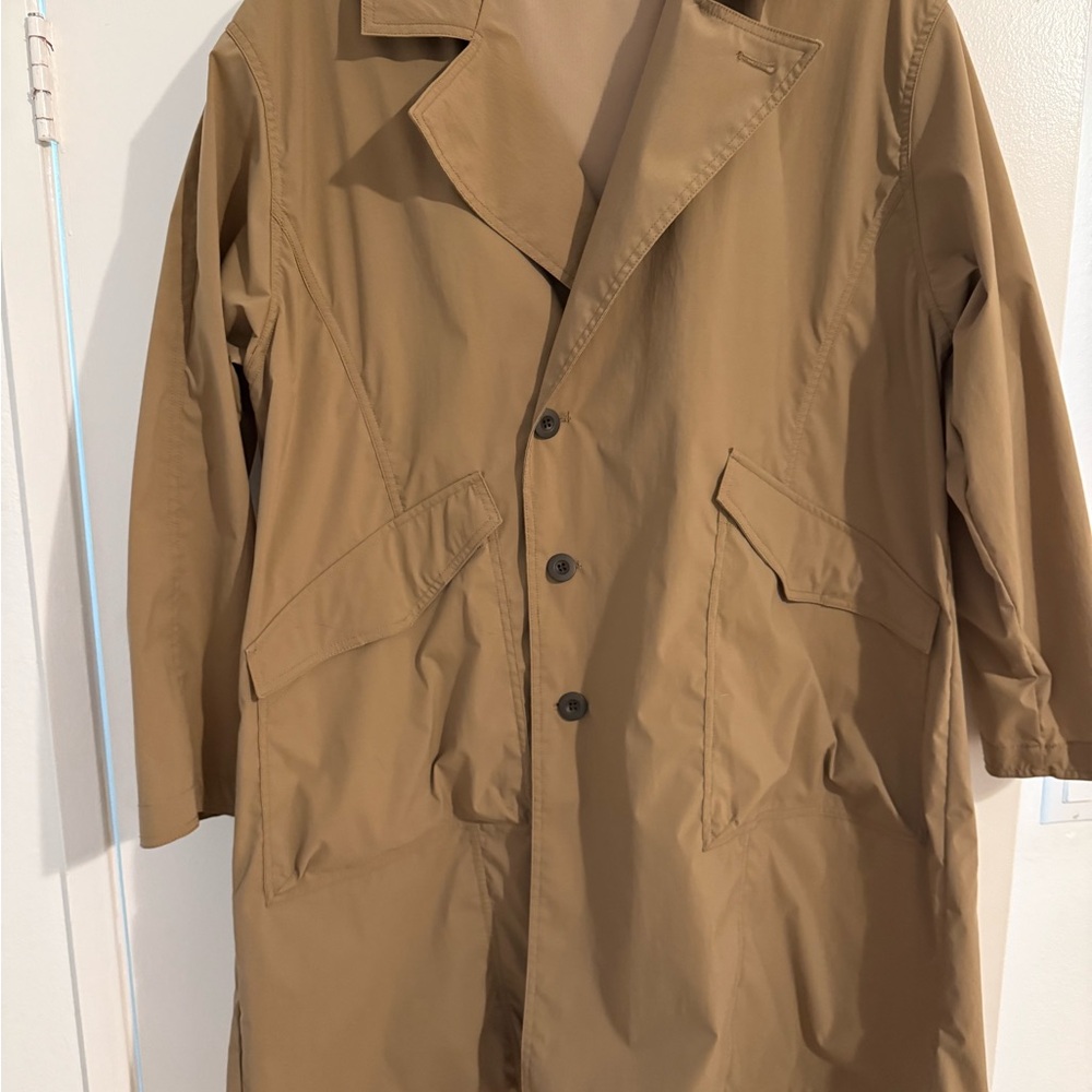 New Balance Unisex Camel Trench Coat